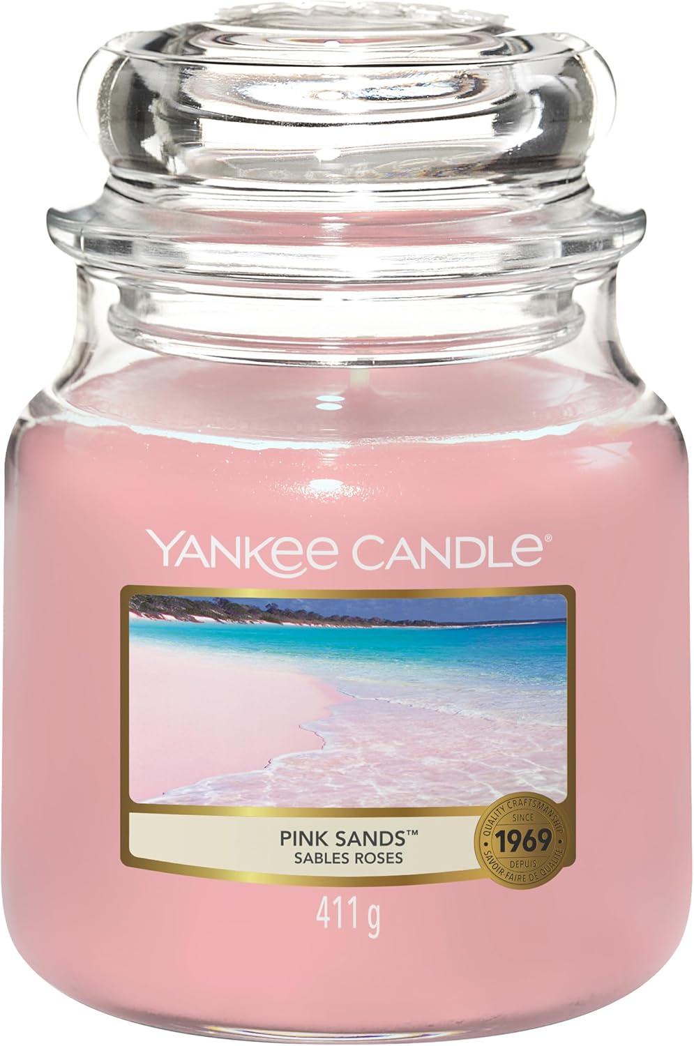 Detalle de Yankee Candle moyenne taille 75 h de combustion 🕯