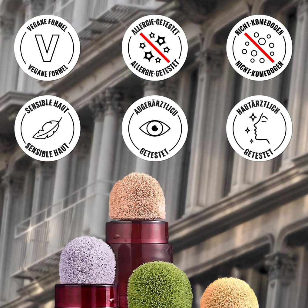 Detalle de Maybelline New York Instant Anti-Age Löscher Grün – Color Corrector Concealer gegen Rötungen & Unreinheiten mit Mikro-Lösch-Applikator