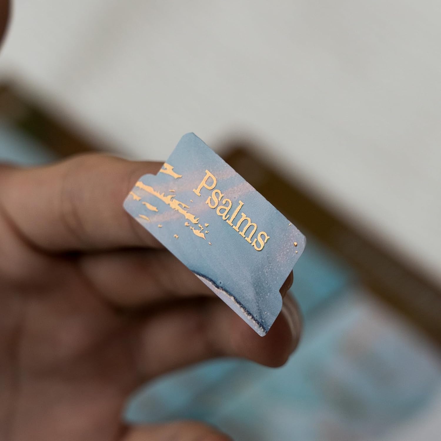 Thumbnail 6 de UPAFEXXI Bible Tabs, 80 Laminated Labels with 3D Gold Foil Lettering