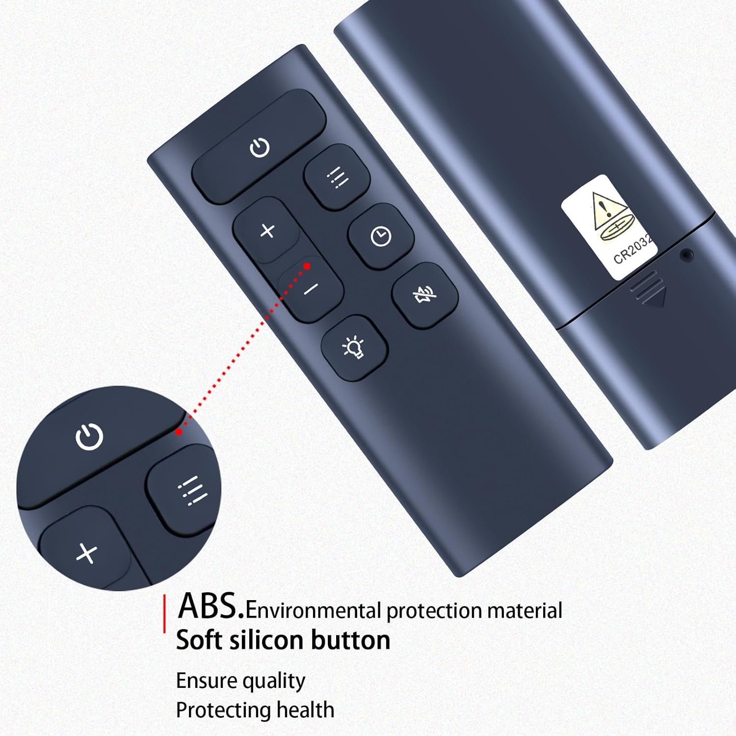 Thumbnail 2 de TCNOUMT replacement remote control for Dreo oil filled radiator & PTC space heater