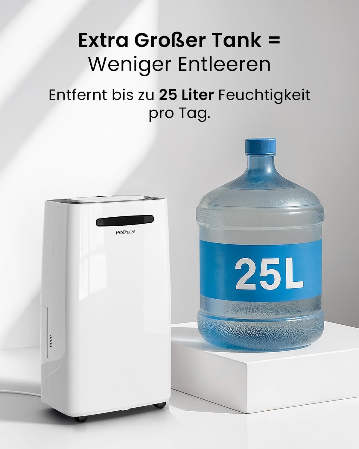 Detalle de Pro Breeze Luftentfeuchter 25 L 🏠