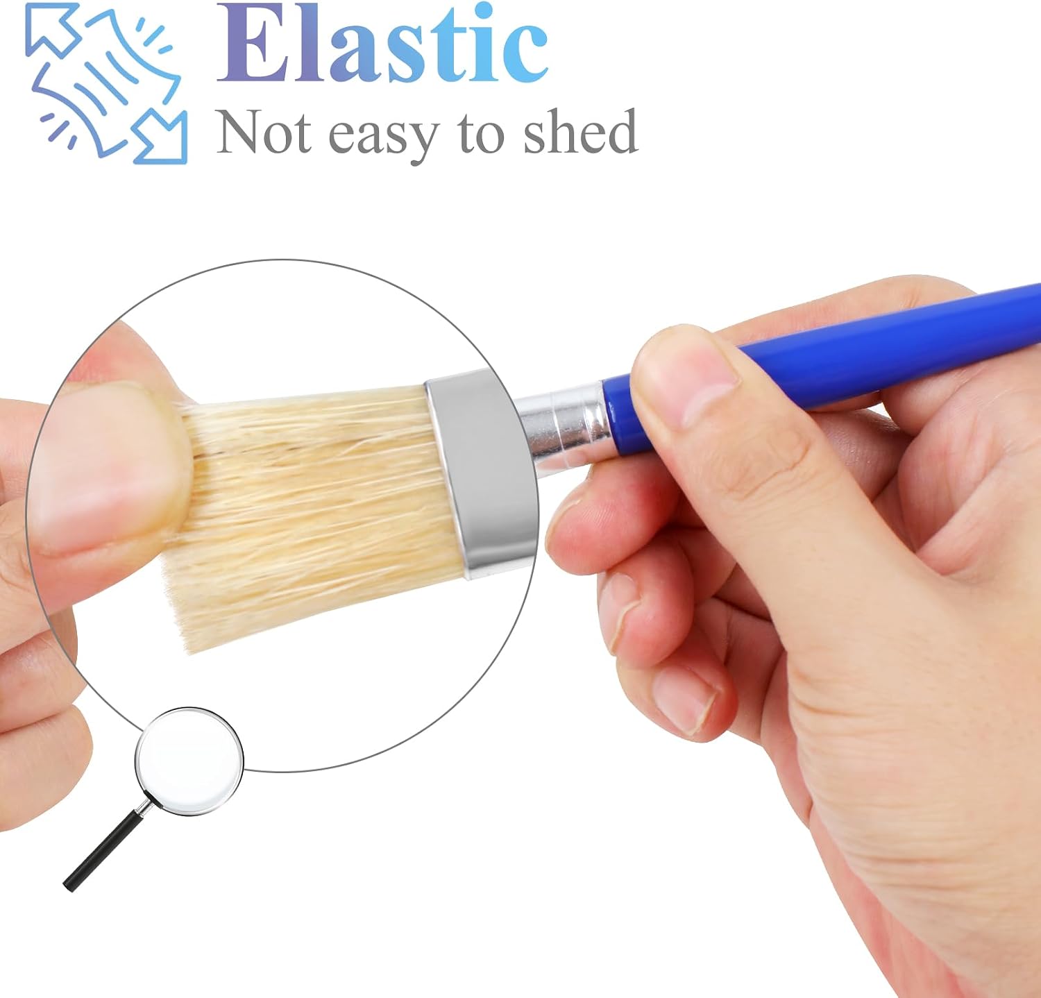 Thumbnail 3 de REGUICORP 19ZZMHB001 Kids’ Paint Brush Set, 20 Round and Flat Brushes