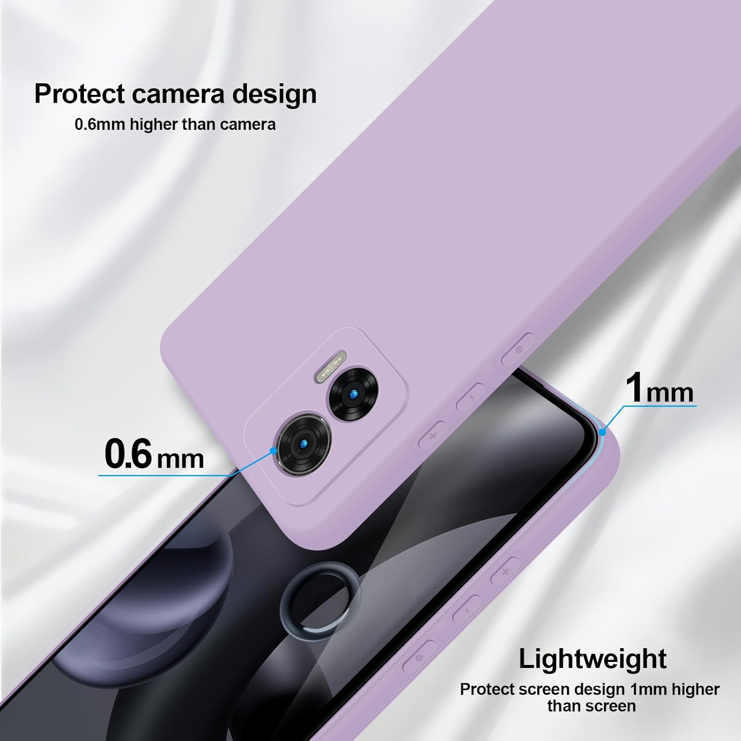 Thumbnail 2 de GiiYoon Hülle für Motorola Edge 30 Neo – Rundumschutz aus hochwertigem Liquid Silicone