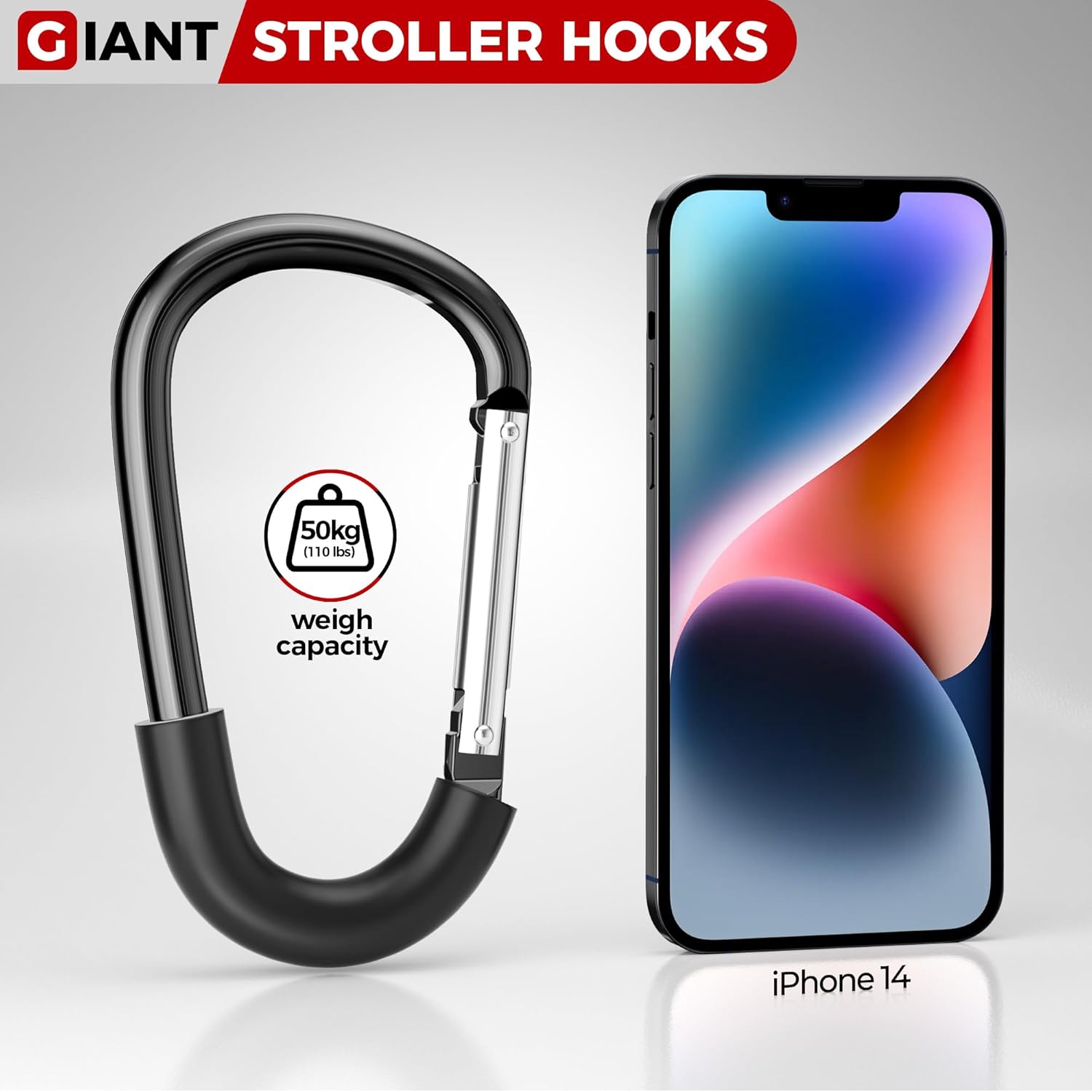 Thumbnail 1 de SURDOCA Buggy Clips 2 pack — stroller hooks