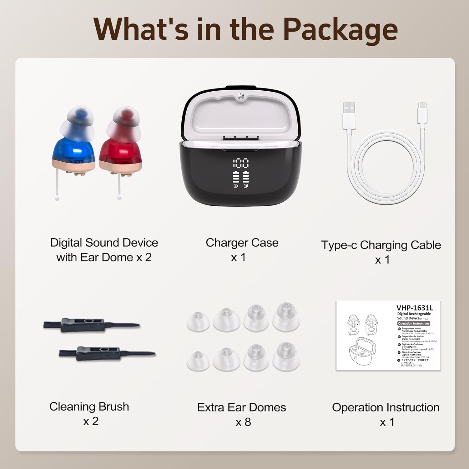 Thumbnail 6 de Rechargeable Sound Device for Seniors 18 hours