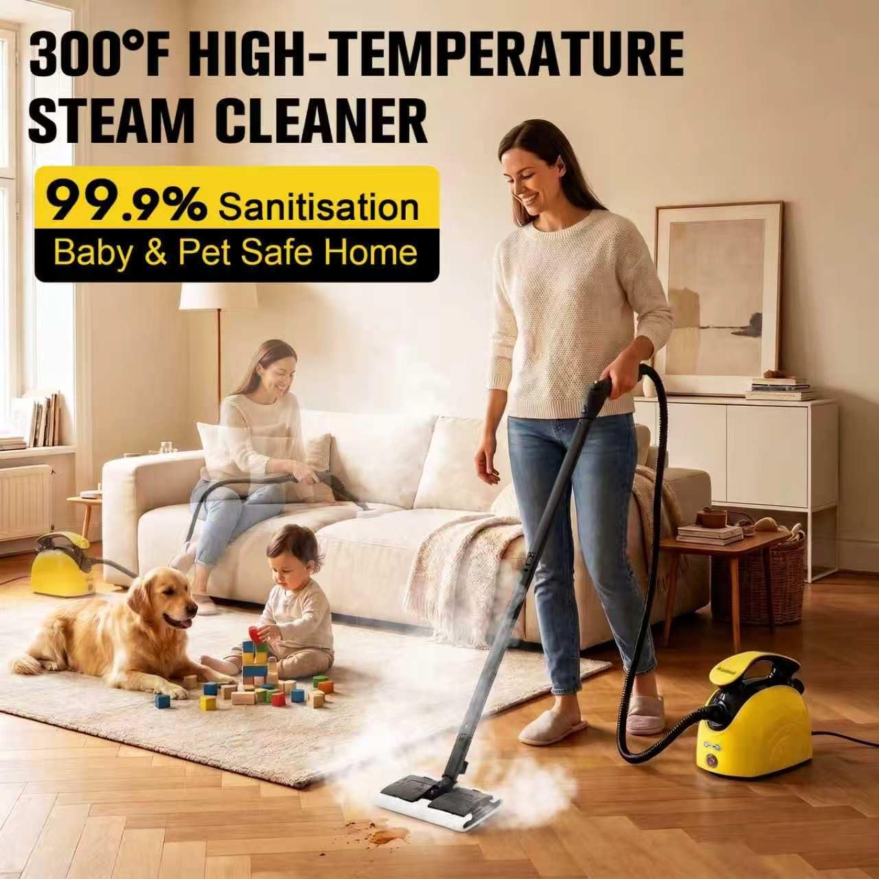 Detalle 2 de Waitbird Steam Cleaner 4.5 Bar
