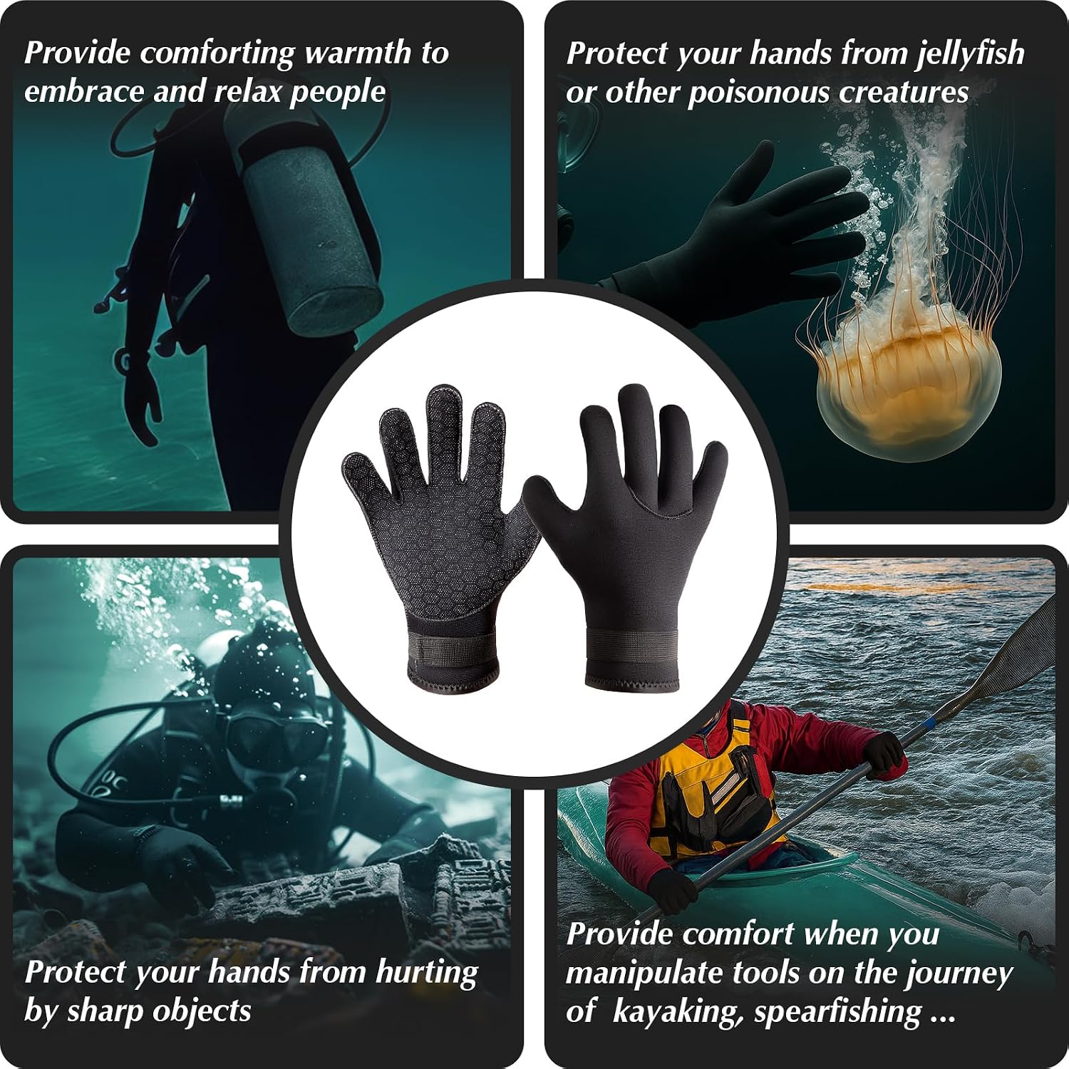 Thumbnail 5 de Yakevo Neoprene Gloves 3mm