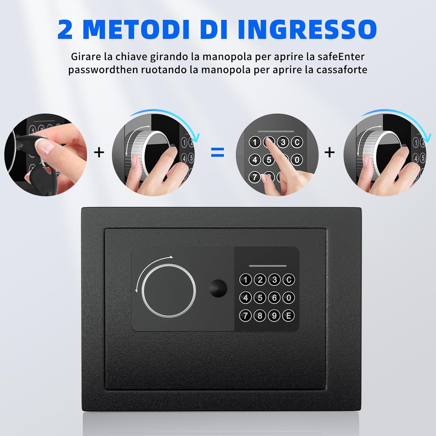 Thumbnail 2 de 6,6‑L Tresor für Zuhause – Elektronischer Safe 🔐