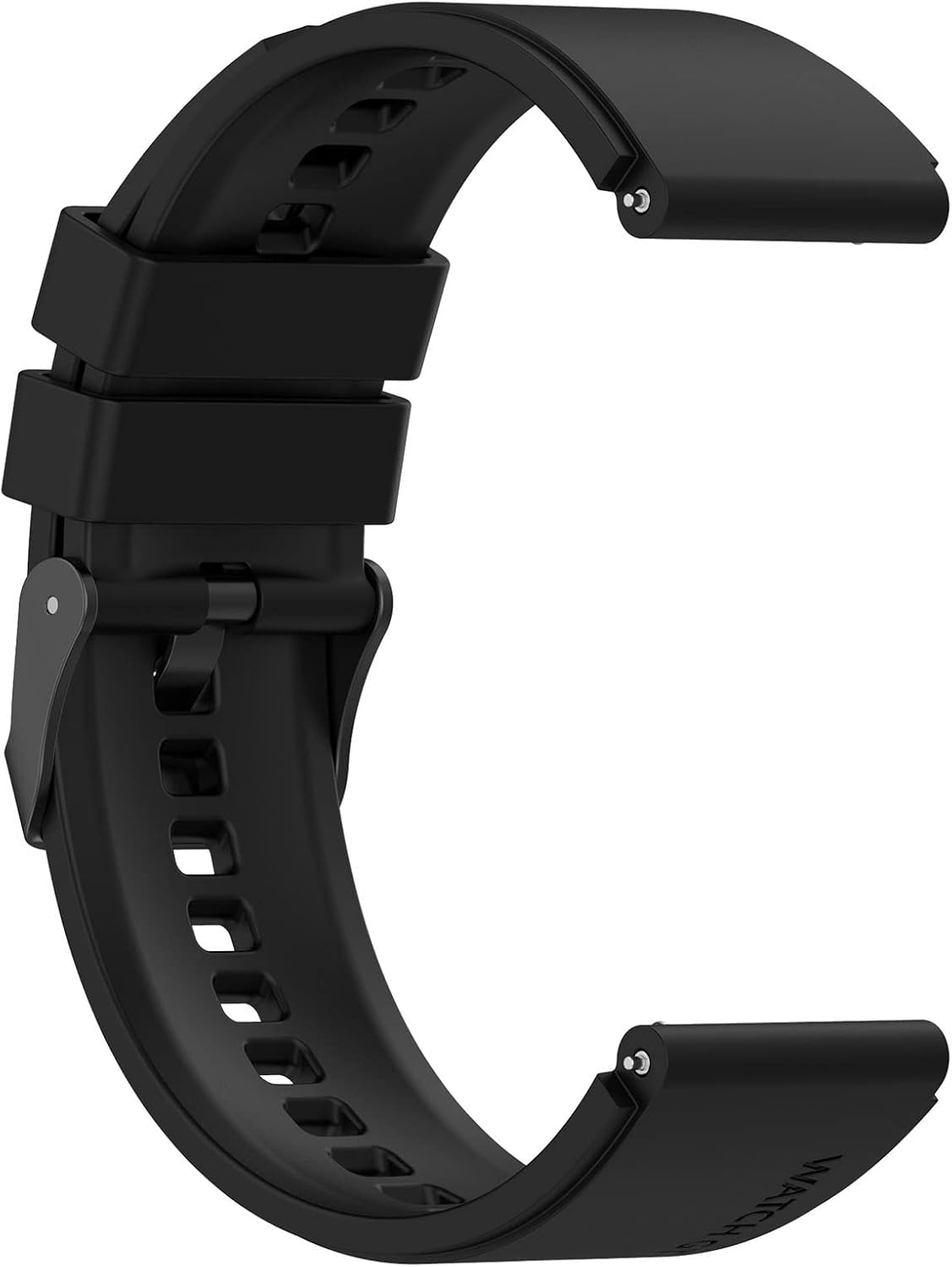 Detalle de INF 22mm Universal Silicone Watch Strap for Galaxy Watch3, Huawei Watch 3/GT3, Garmin Venu 2, Fossil Gen 5
