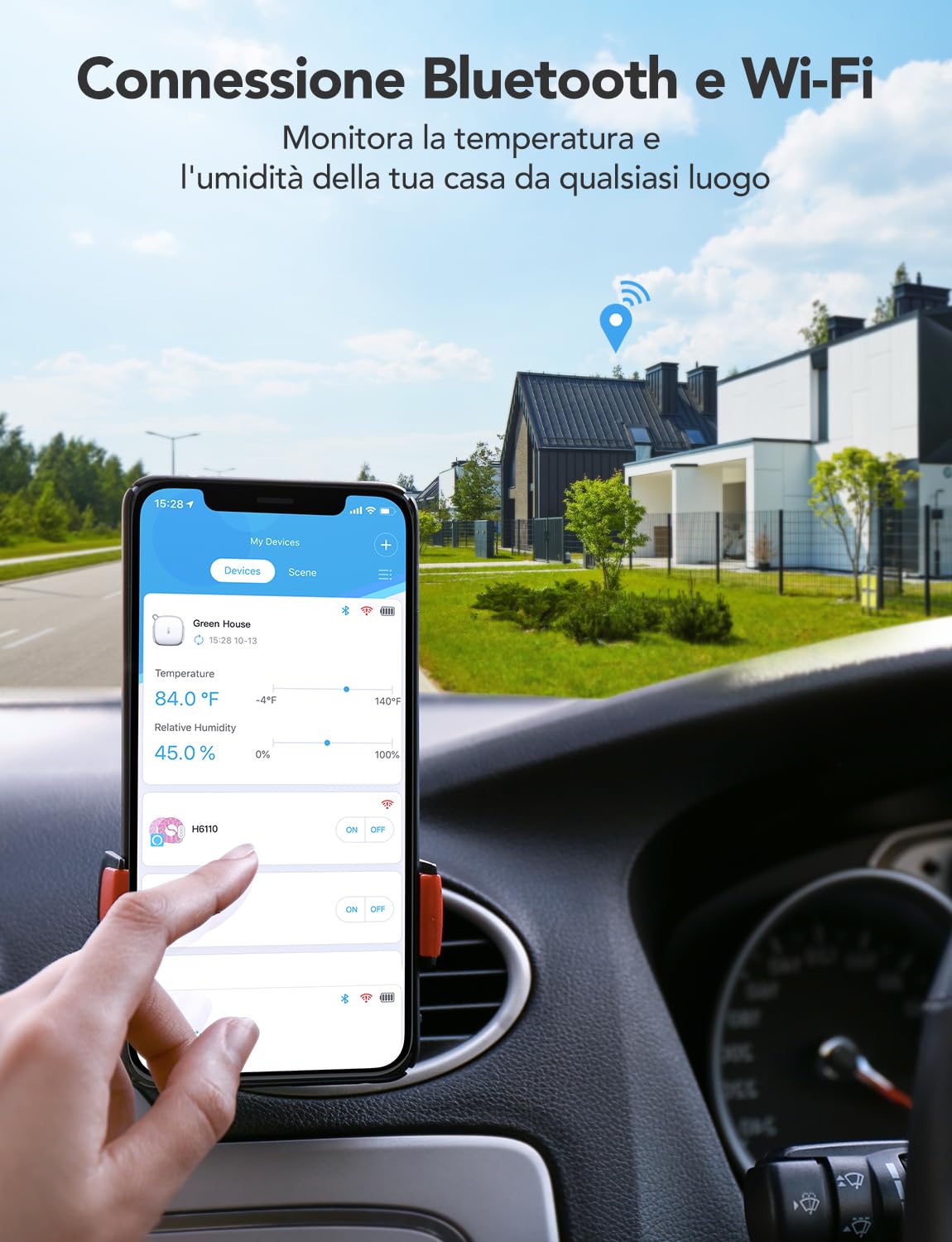 Detalle de Govee Termoigrometro WiFi 20 giorni 📡