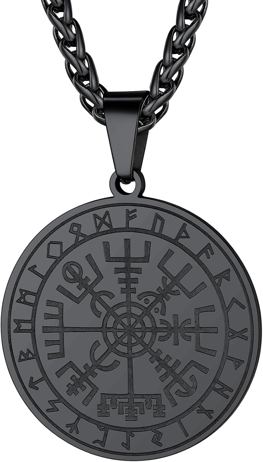 Detalle de ChainsHouse Collier Vegvisir 56 cm