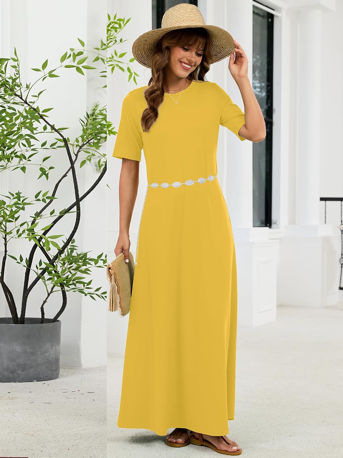 Detalle de KORSIS Maxi Dress