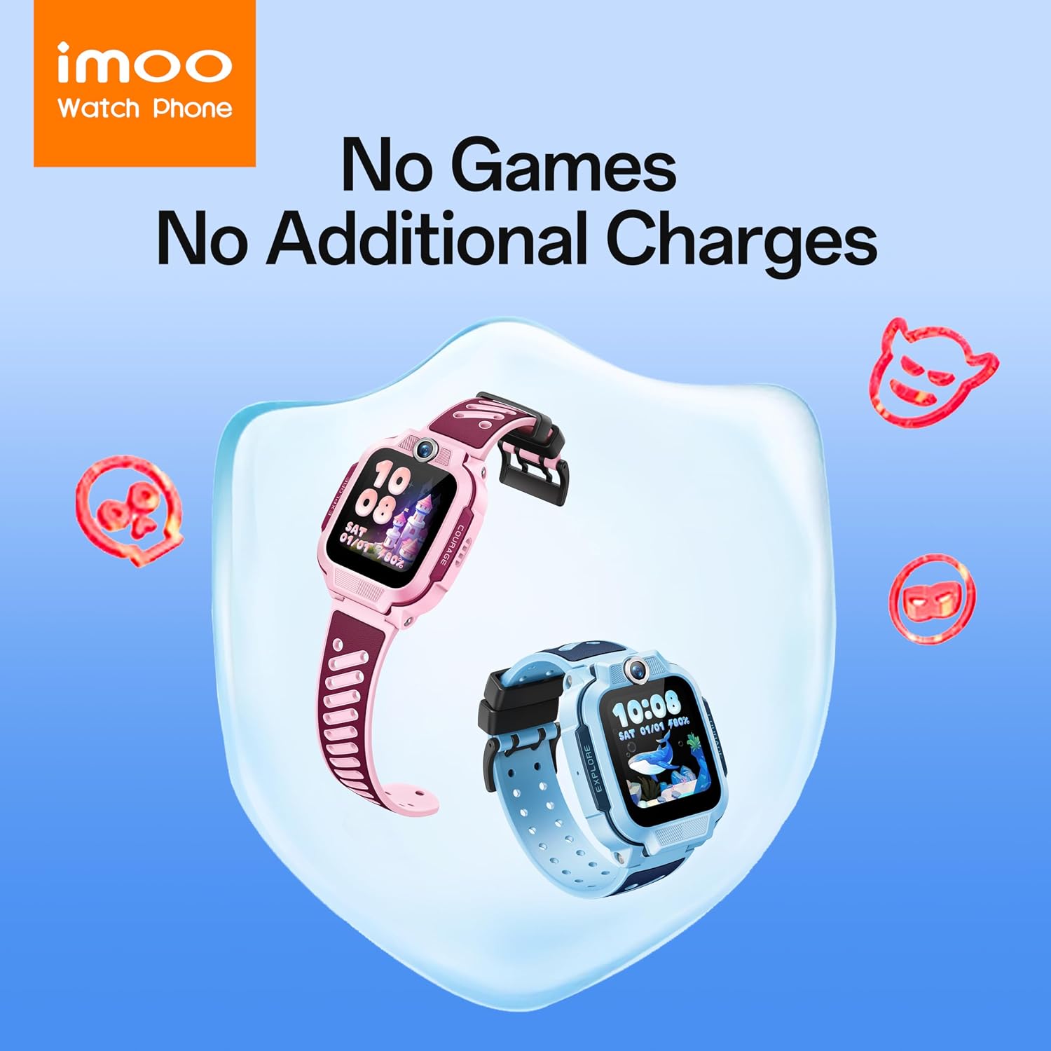 Thumbnail 4 de imoo Z3 Kids Smart Watch 2MP