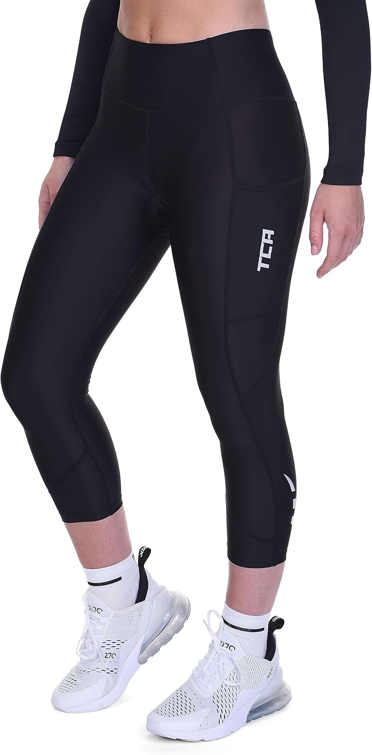 Thumbnail 6 de TCA Leggings da Ciclismo 3/4 Imbottiti per Donne – Vita alta, design traspirante con tasche antiscivolo