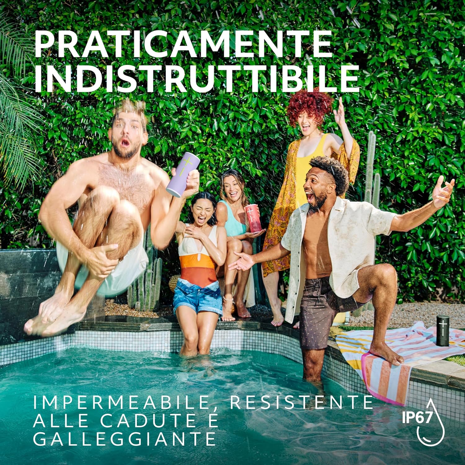 Thumbnail 3 de Ultimate Ears BOOM 4 altoparlante portatile Bluetooth impermeabile e galleggiante con suono a 360° e batteria fino a 15 ore