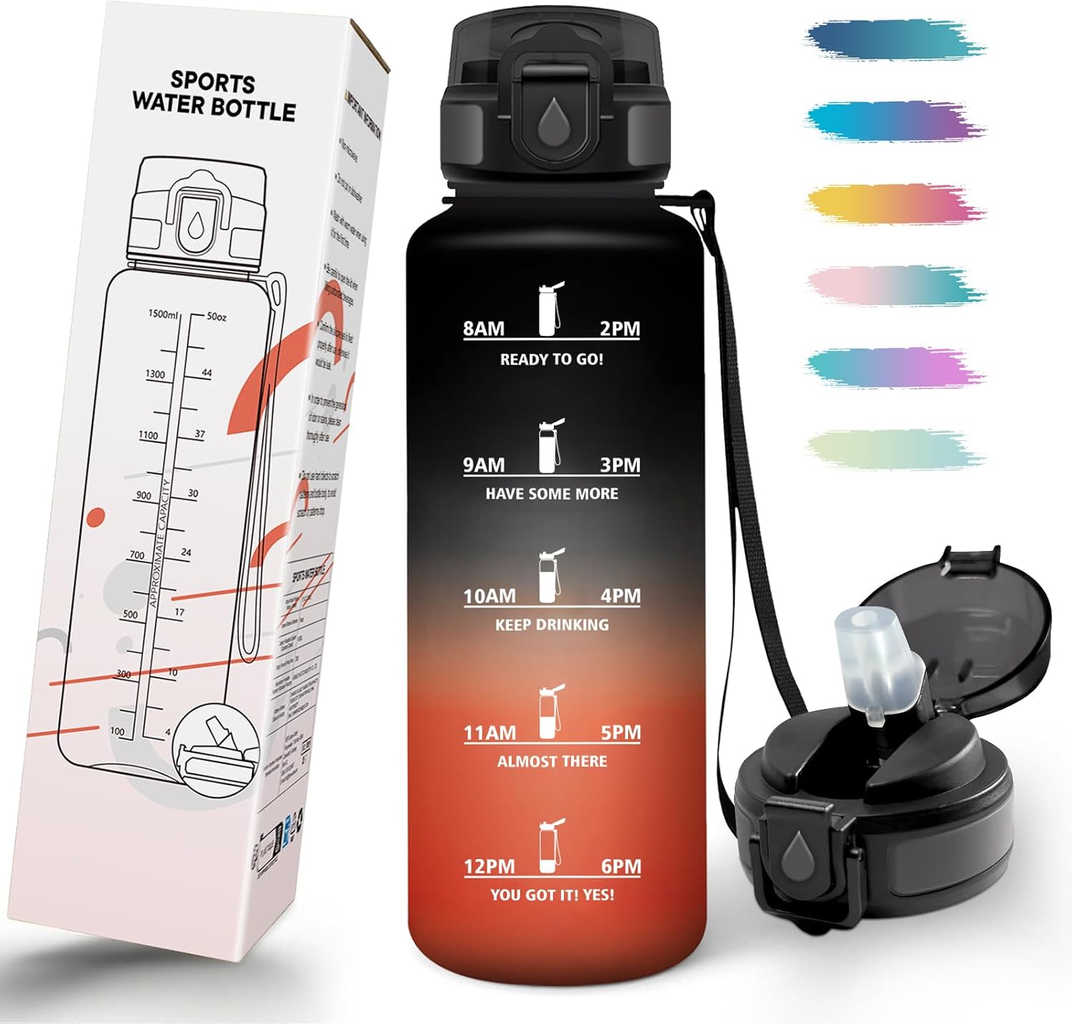Imagen de Mulbijeo Borraccia 1,5 L Prova di Perdita en OfertitasTOP
