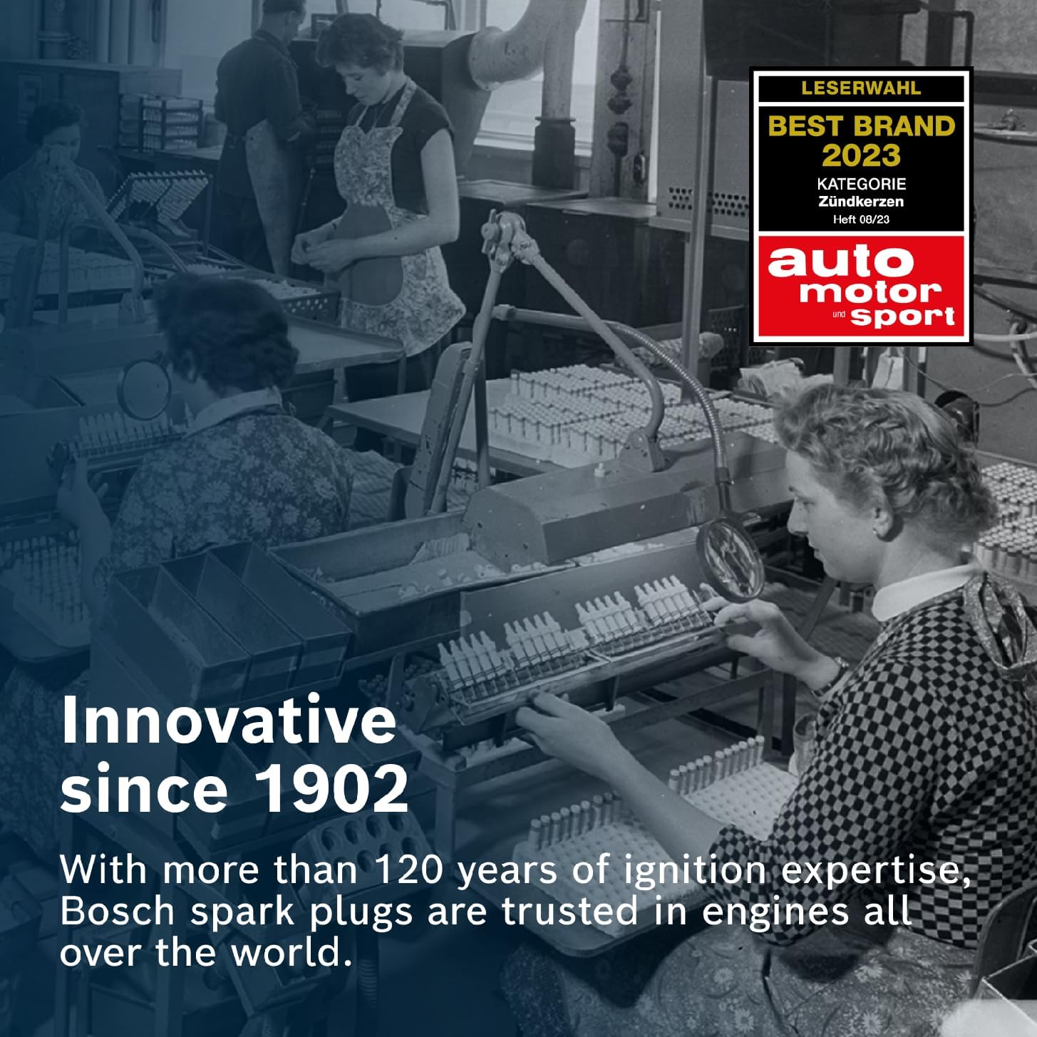 Thumbnail 3 de Bosch 0242230806 (N40) Spark Plug Set of 4