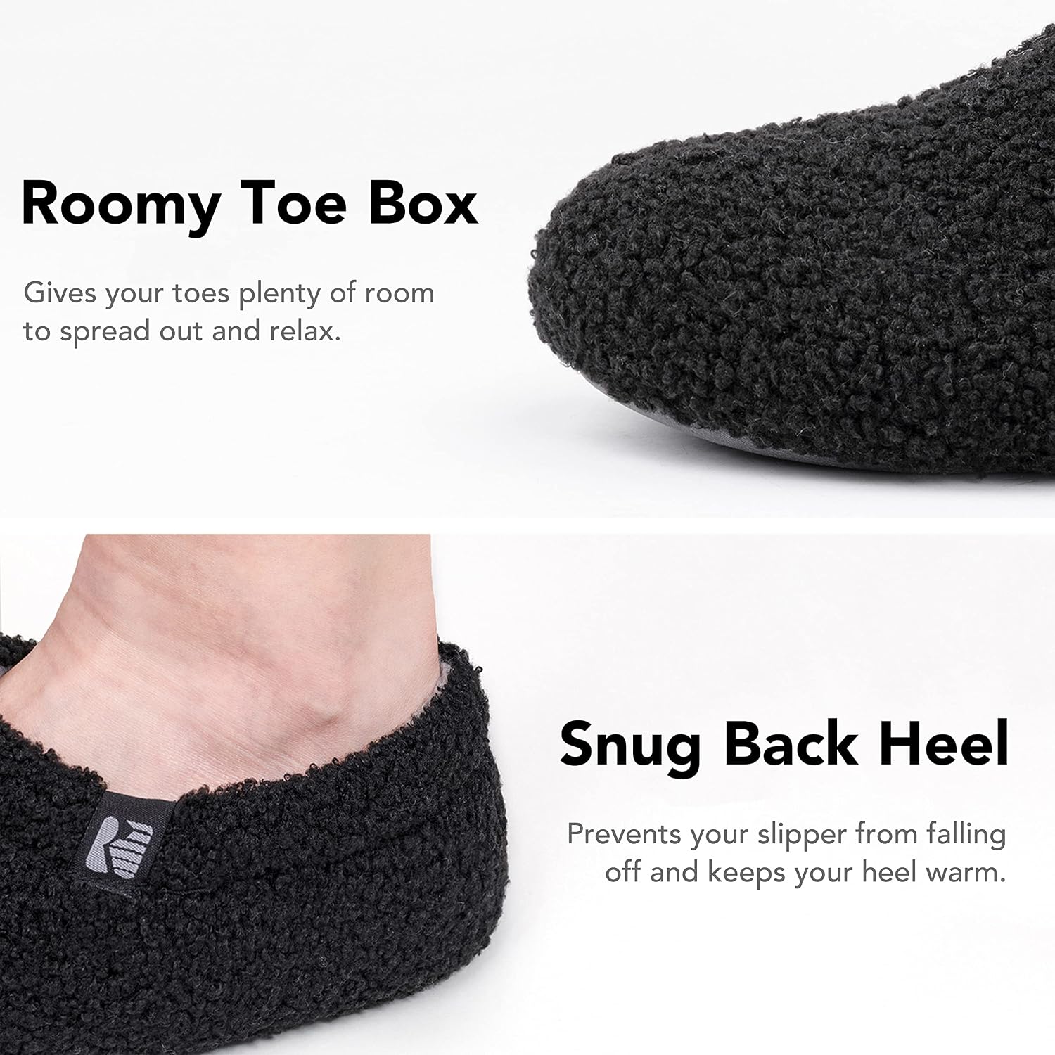 Detalle de RockDove Women's Teddy Fleece Slippers