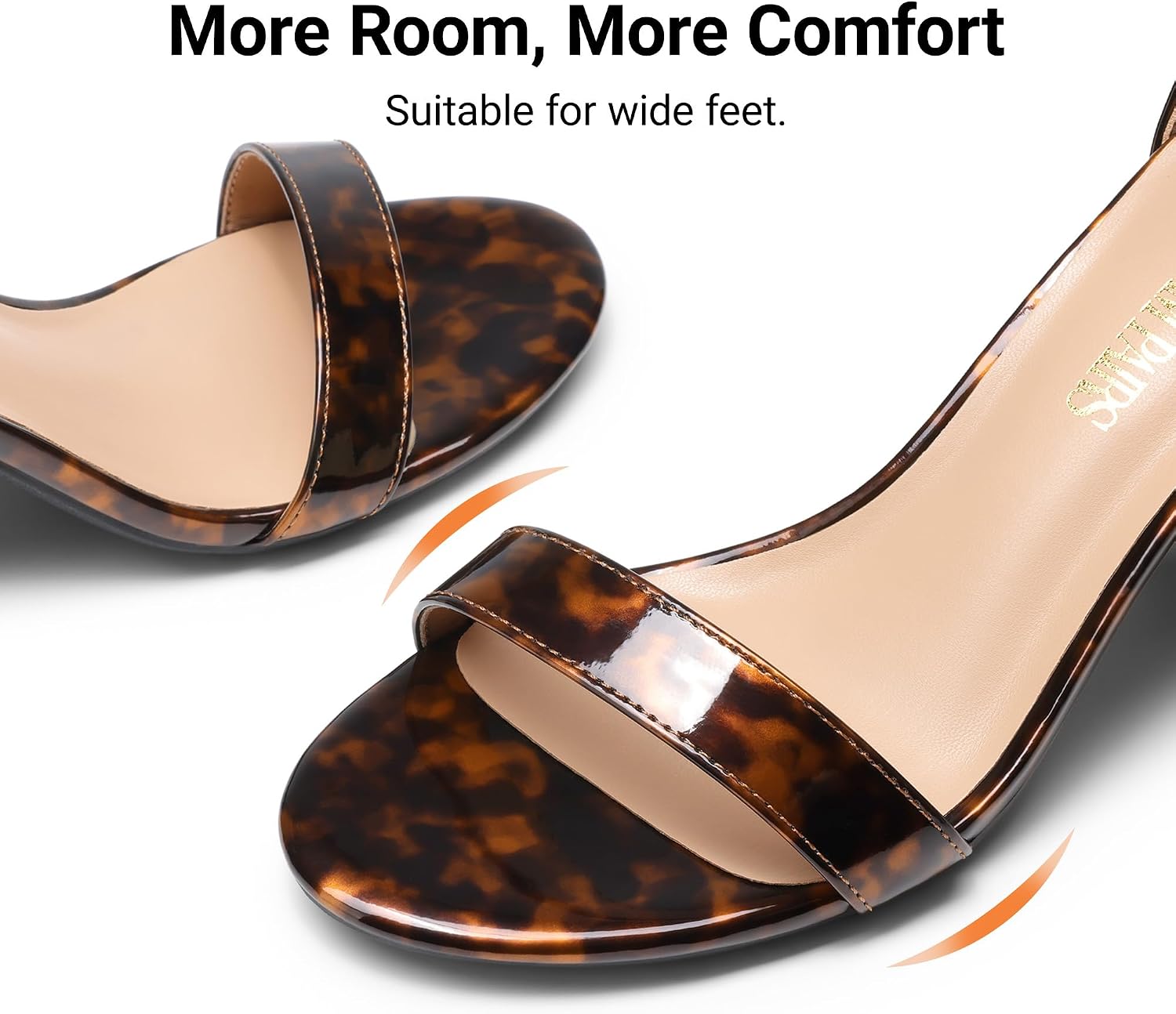 Detalle de DREAM PAIRS 59938 Women's Comfort Block Heel Sandals with Adjustable Ankle Strap