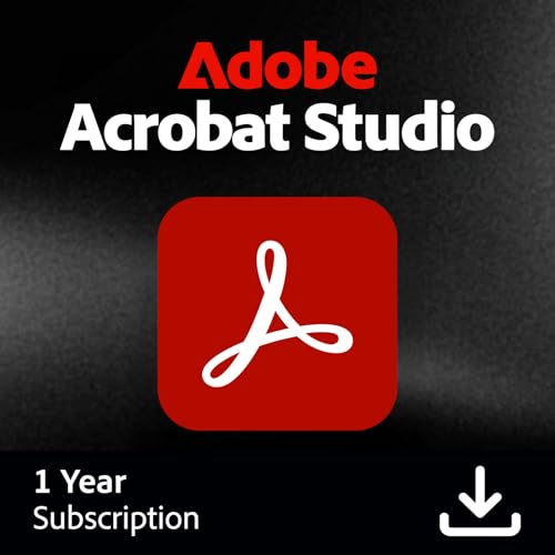 Detalle de Adobe Acrobat Studio: 12-Month PDF Software with AI Insights