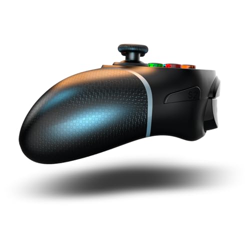 Detalle de KROM KEXAL: Gamepad inalámbrico 5.0 Bluetooth + receptor 2.4 GHz para PC, Switch, Android e iOS