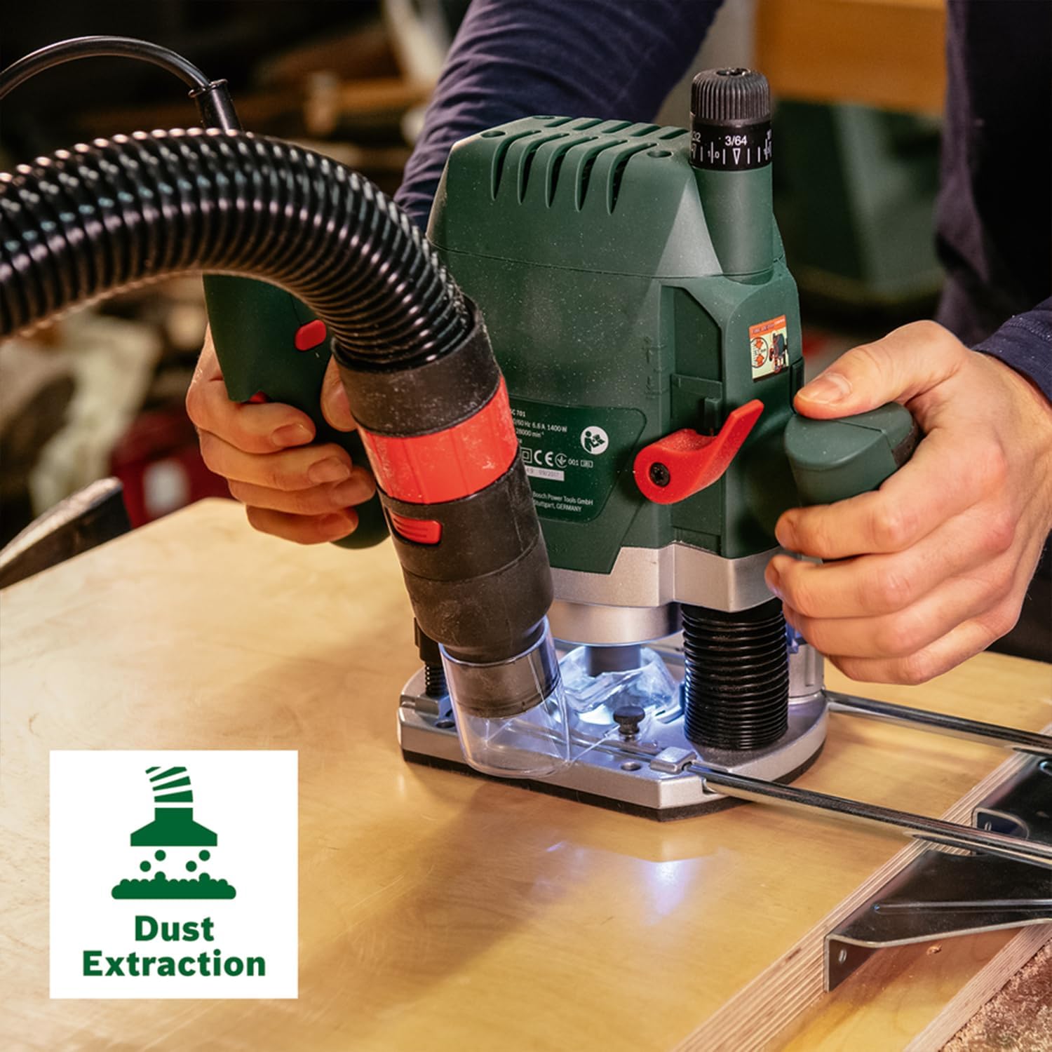 Thumbnail 4 de Bosch POF 1400 ACE défonceuse 1400 W 🛠️