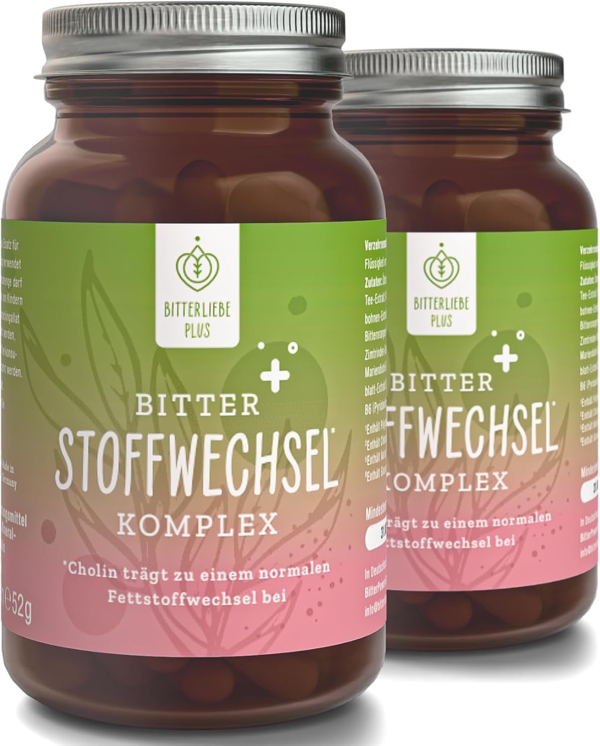 Detalle de BitterLiebe Bitter Stoffwechsel 90 Kapseln 💊