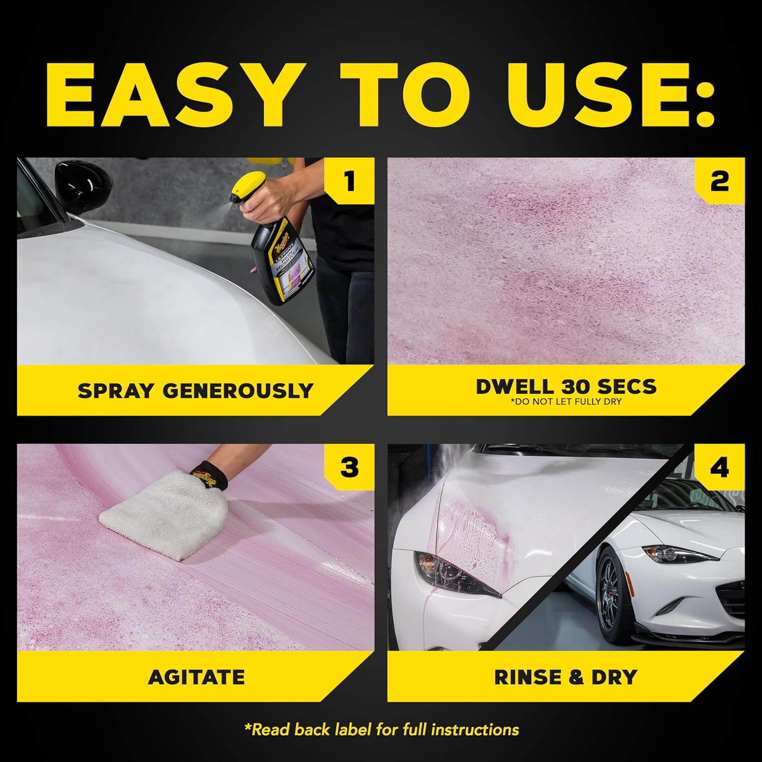 Detalle 2 de Meguiar’s Ultimate Iron Remover (24 oz) — Quickly Dissolves Embedded Iron Particles & Industrial Fallout