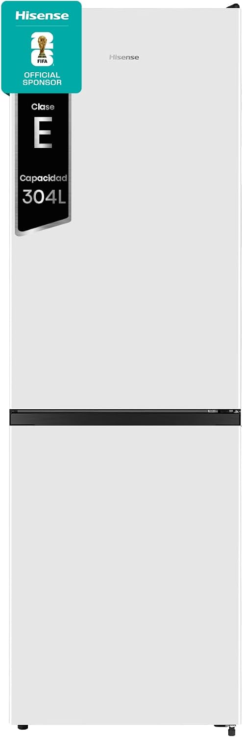 Detalle de Hisense MC60300E Frigorífico Combi 🧊 304L, Silencioso y Reversible