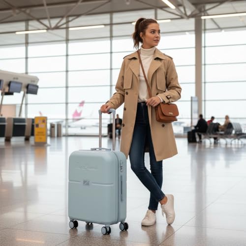 Thumbnail 1 de Pepe Jeans Accent Maleta de cabina rígida con 4 ruedas dobles y cierre TSA