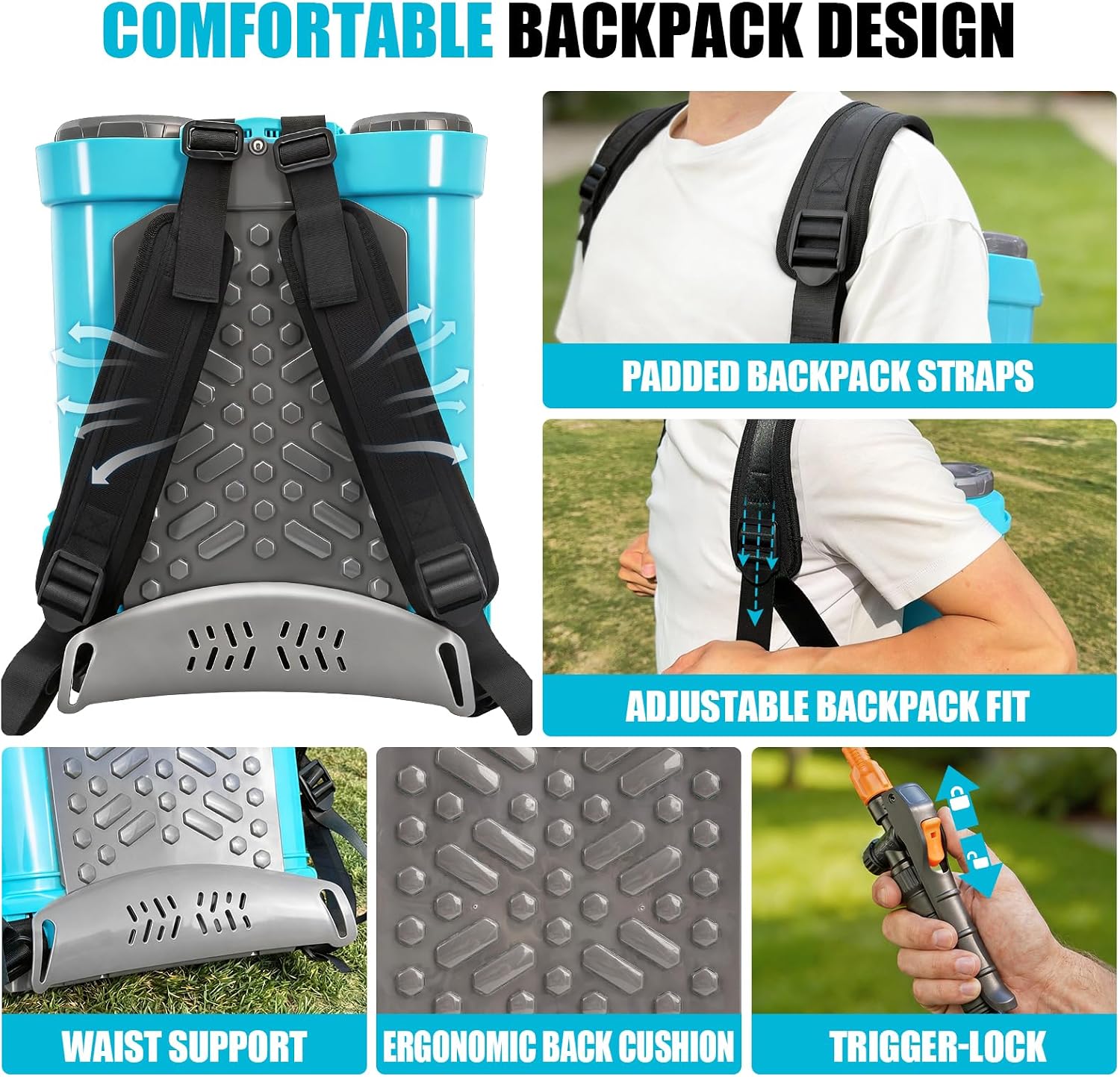 Thumbnail 4 de SideKing Knapsack Sprayer 16L electric