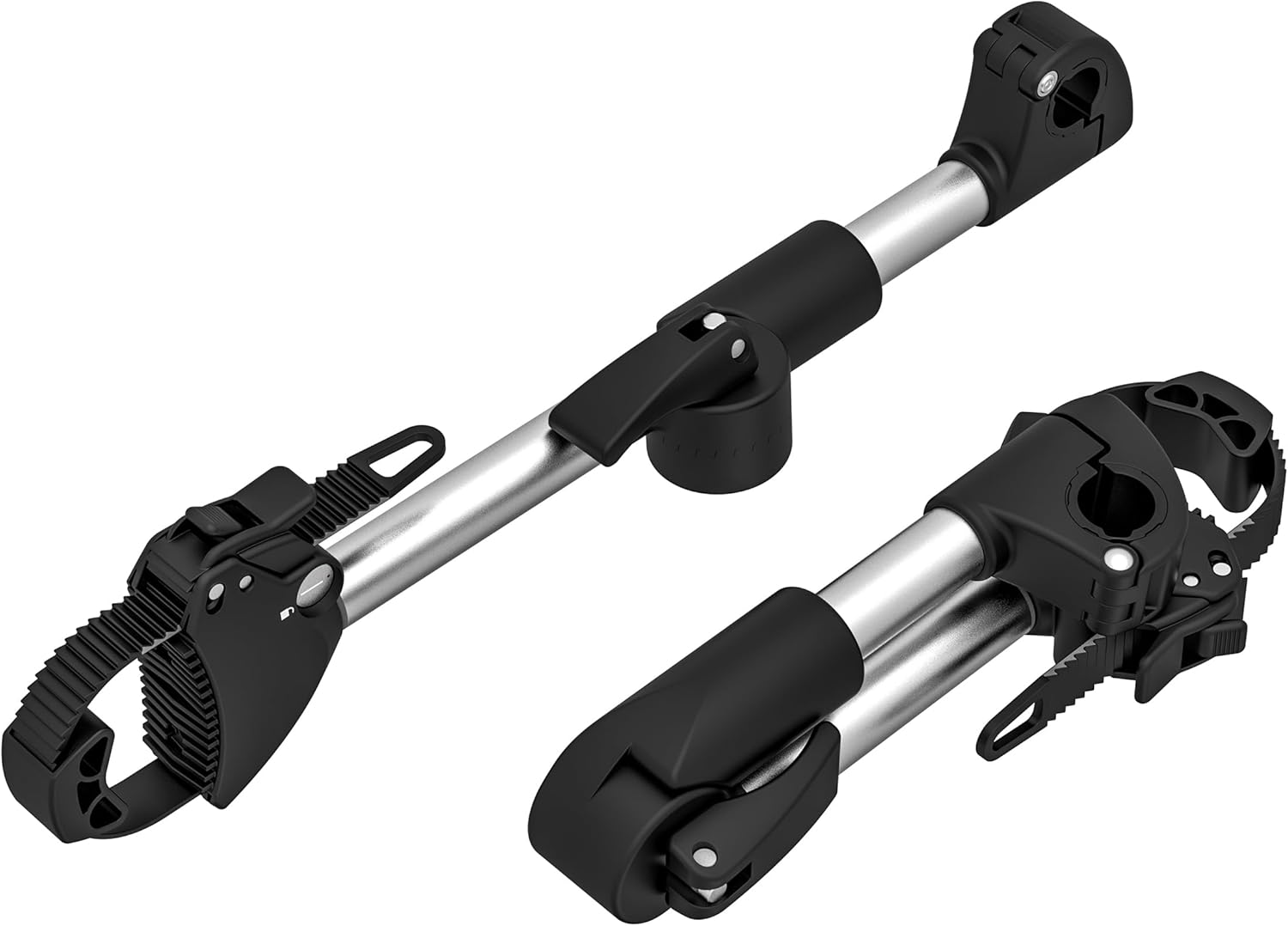 Thumbnail 2 de EUFAB 11248 Verstellbarer Strap-Rahmenhalter 40 cm – Schwarz/Silber