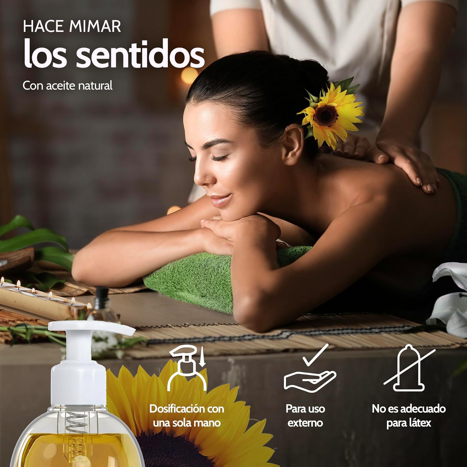 Thumbnail 4 de Vibratissimo Natural Aceite de Masaje Afrodisíaco 1000 ml