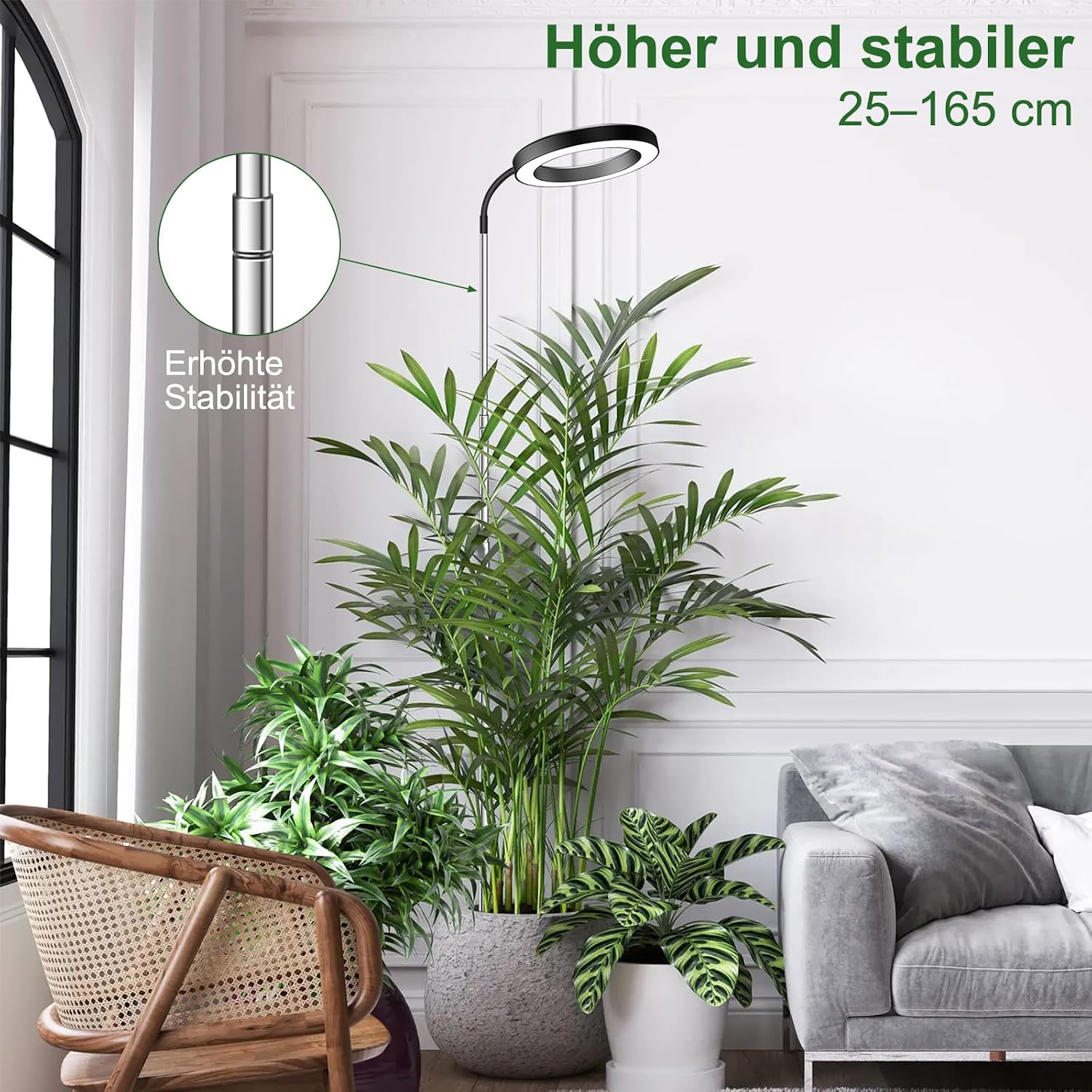 Thumbnail 3 de wolezek Pflanzenlampe LED Vollspektrum 160 cm 🌱
