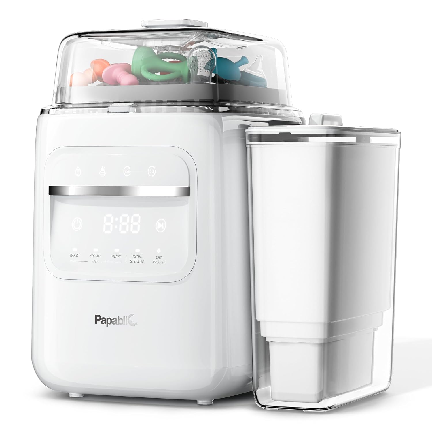 Detalle de Papablic Bottle Washer, 8-Bottle Capacity