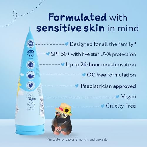 Detalle 2 de Childs Farm Kids & Baby Sun Cream SPF 50+ with UVA 5-Star Protection