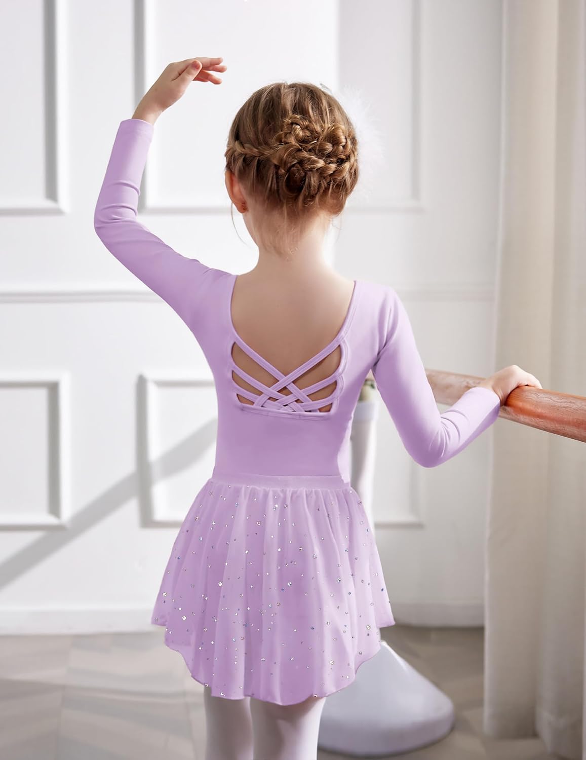 Detalle 2 de Arshiner Robe de ballet 2–10 ans