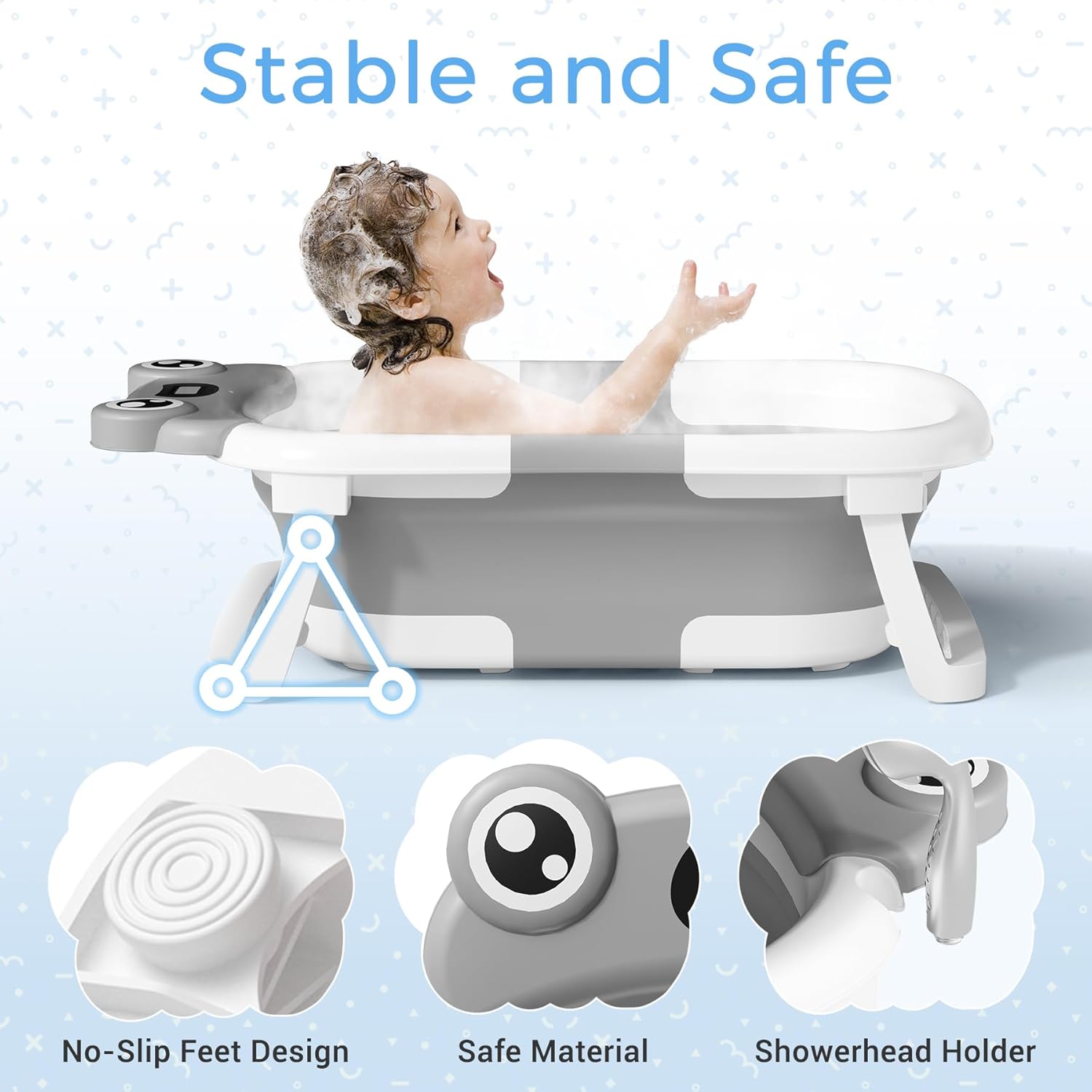 Thumbnail 1 de Collapsible Newborn Bathtub 0-24 months