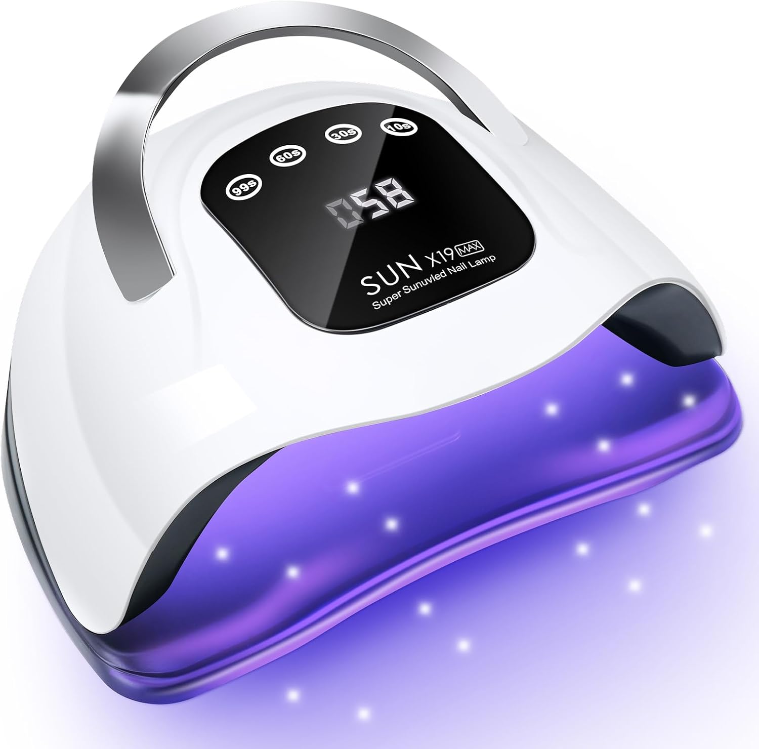 Detalle de Wisdompark 320W UV LED Nail Lamp