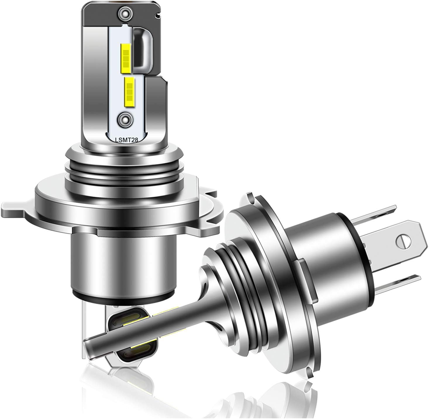 Detalle de Tectico H4 LED headlight bulbs 40W 4000LM