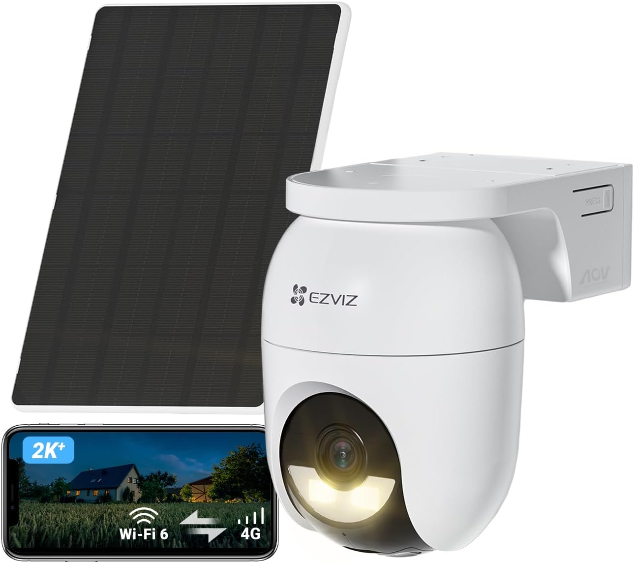 Detalle de EZVIZ CB8 Lite caméra 4G 2K
