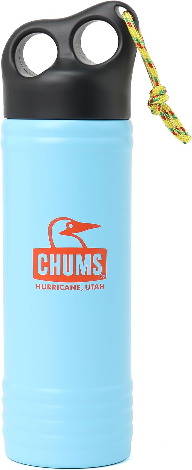 Detalle de CHUMS CH62-2274 傘キャンパーウェーブボトル 500ml 滑り止め付き