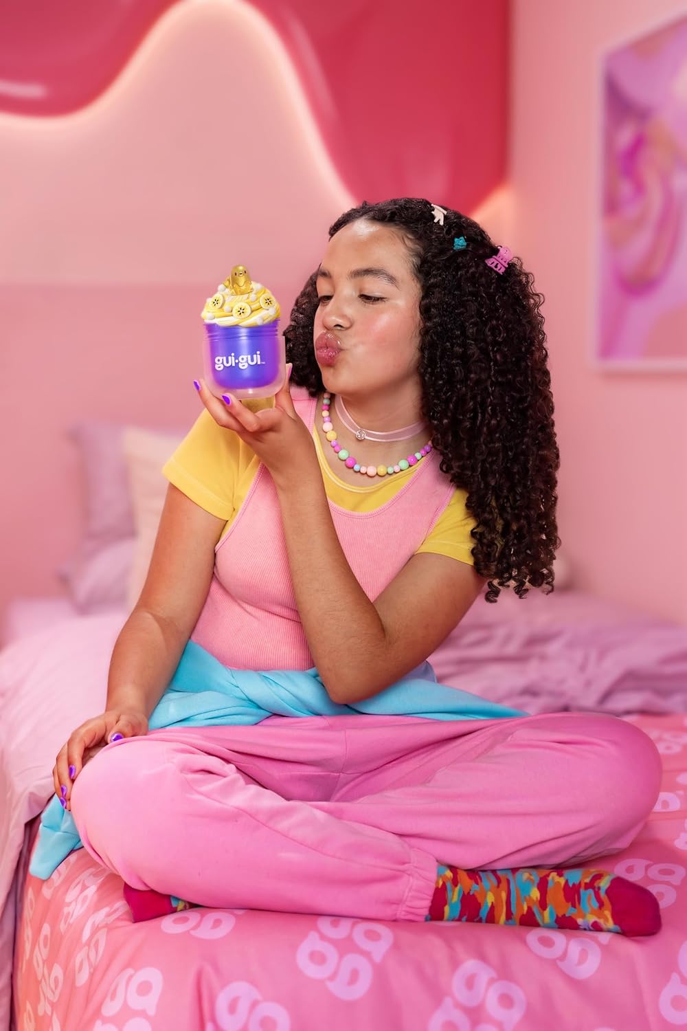 Detalle de Gui Gui Mega Slime Haul: 50-piece set with 5 signature slimes and new tools