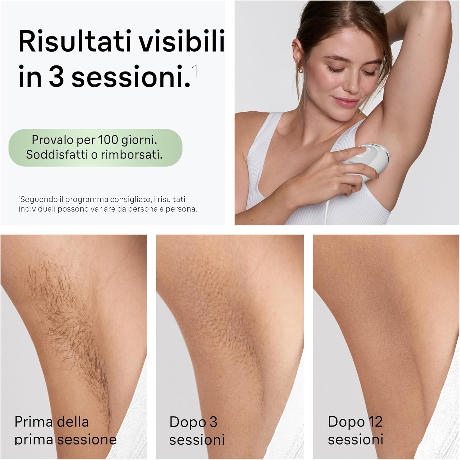 Thumbnail 2 de Braun Silk·Expert Mini epilatore a luce pulsata Smart PL1104 con rasoio Gillette Venus