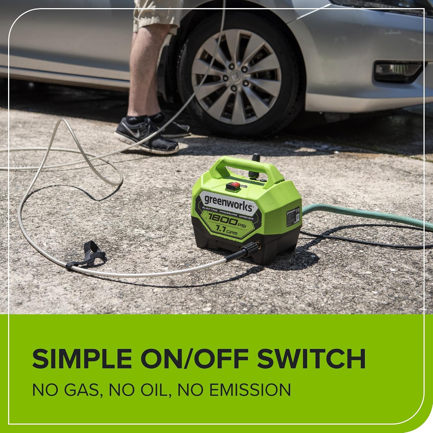 Detalle 2 de Greenworks Electric Pressure Washer