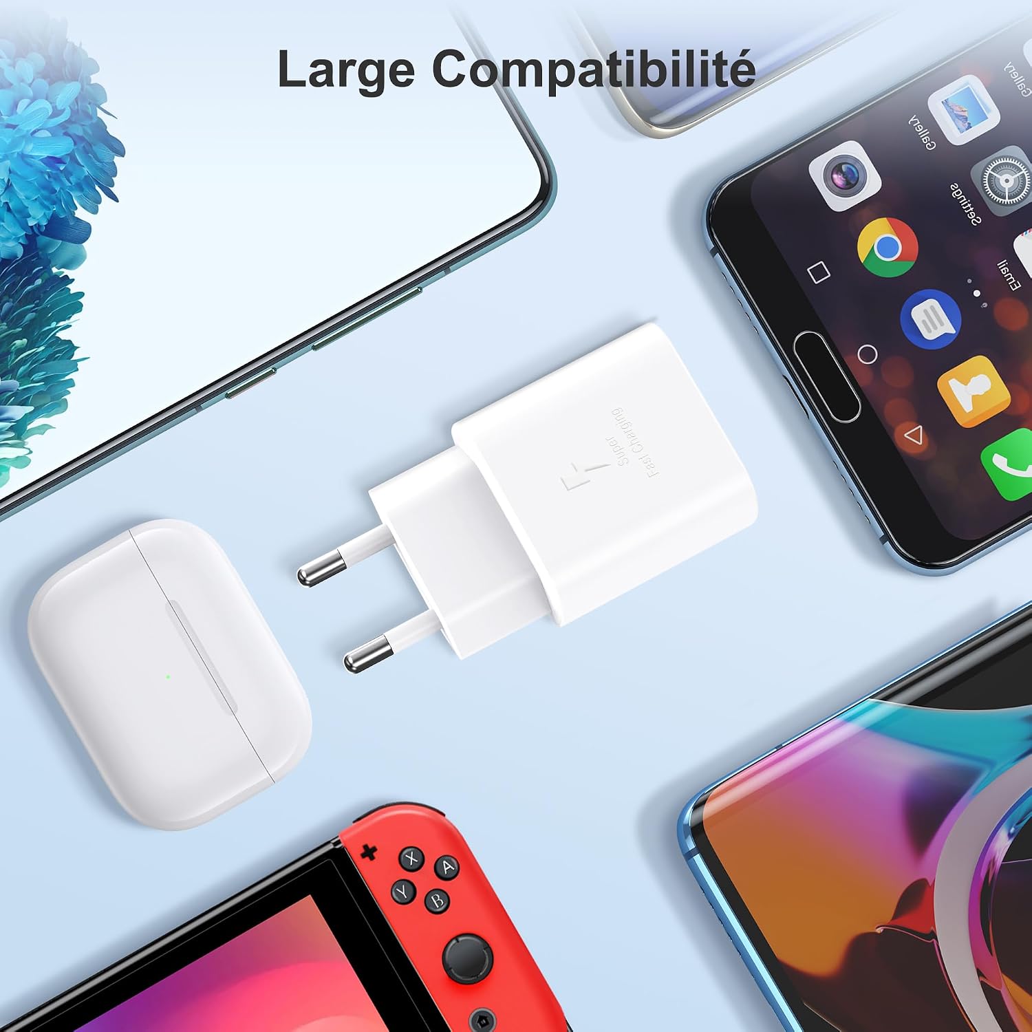 Detalle 2 de YISH 25W Chargeur USB C 25W
