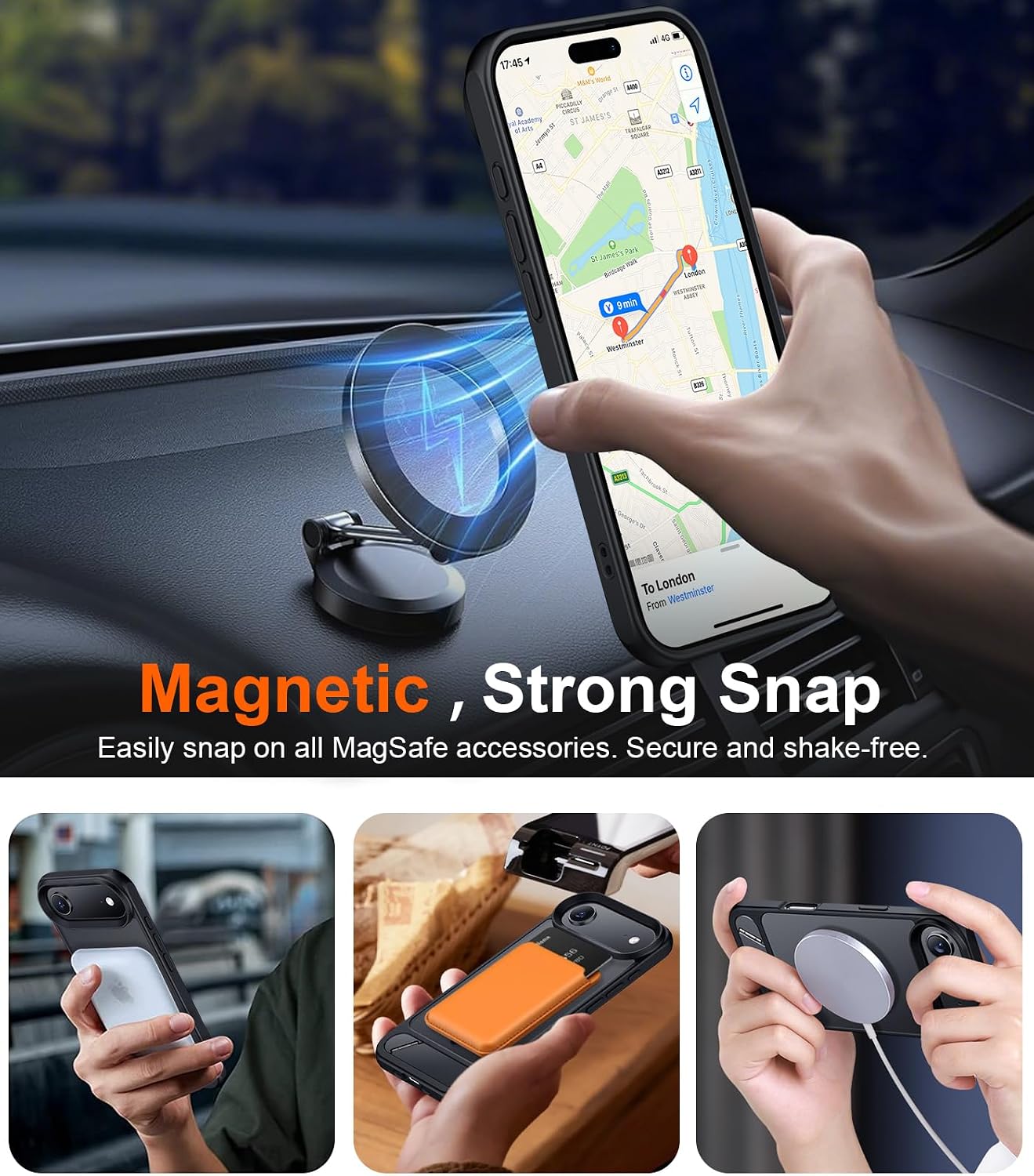 Thumbnail 5 de Temdan iPhone 17 Air Slim Case 6.5"