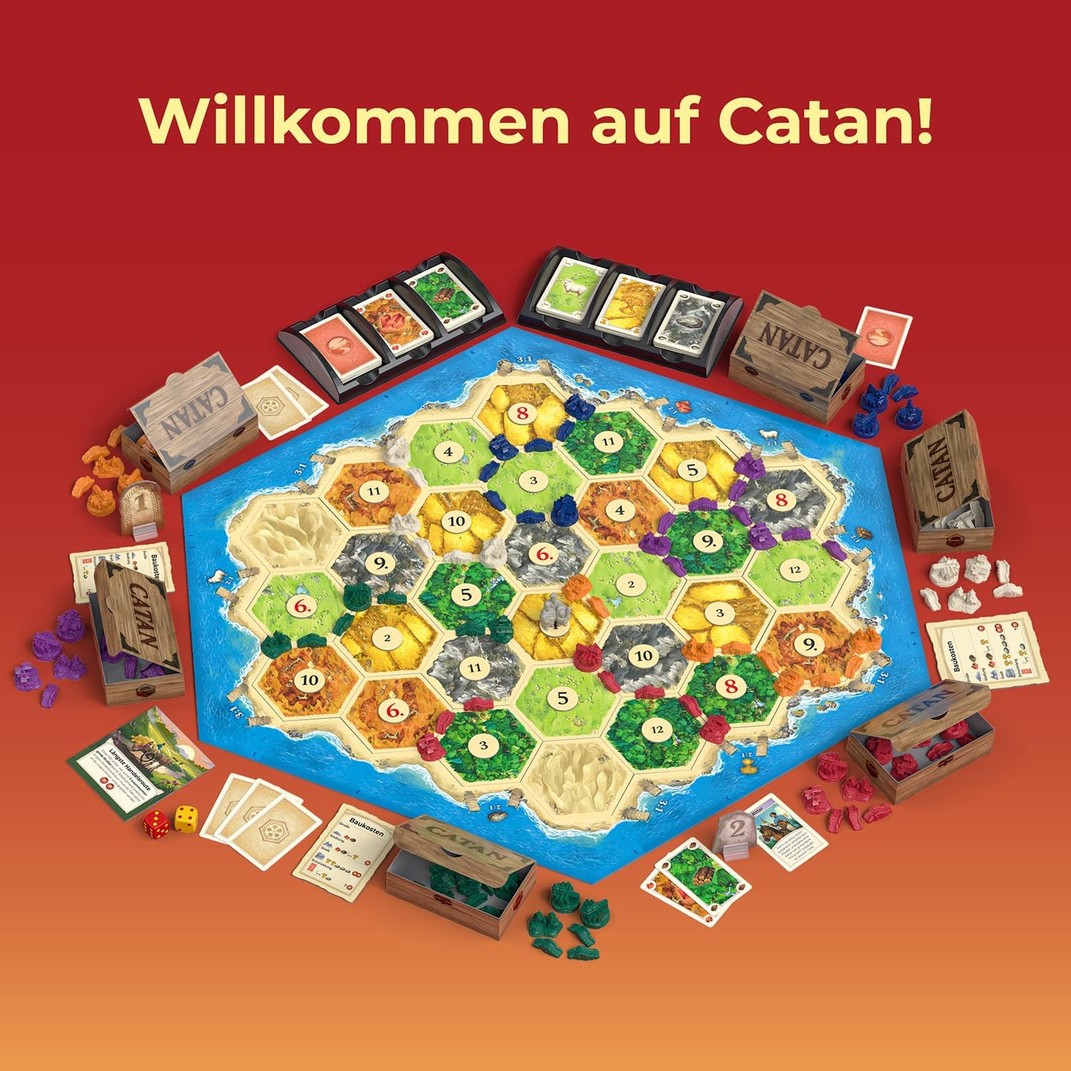 Thumbnail 2 de Kosmos 685058 Catan – Das Spiel Ergänzung für 5-6 Personen