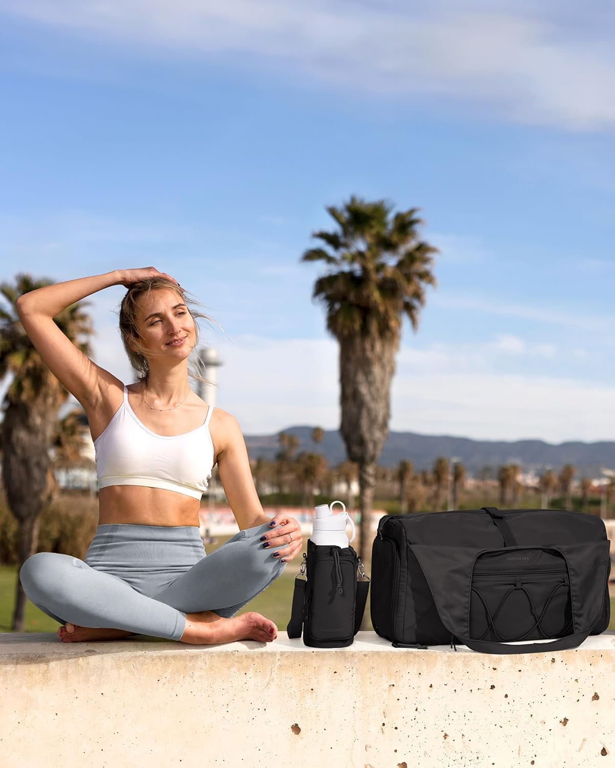 Detalle 2 de bagsmart Gym Sports Bag 25L with shoe compartment