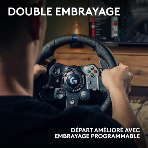 Thumbnail 4 de Logitech G G923 volant de course et pédales pour Xbox & PC — TRUEFORCE et embrayage programmable